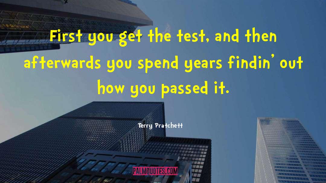 Sat Test quotes by Terry Pratchett