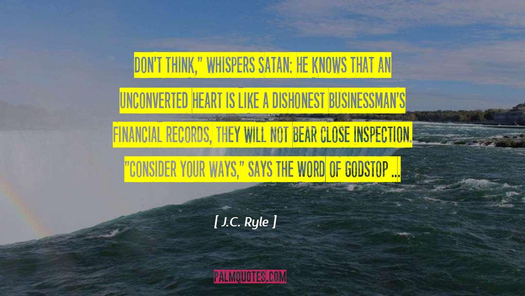 Satan Burger quotes by J.C. Ryle