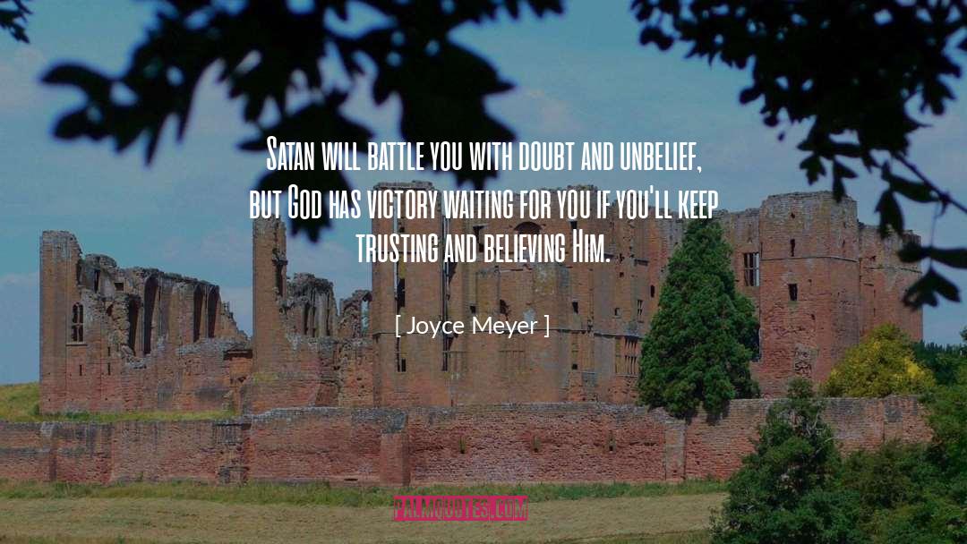 Satan quotes by Joyce Meyer