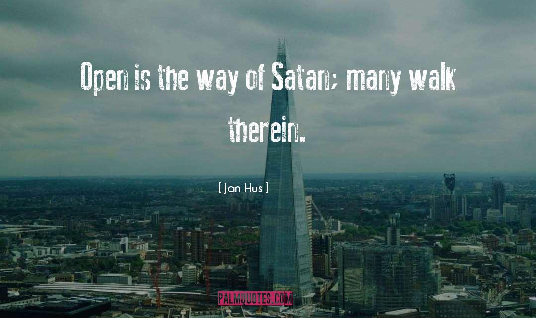 Satan quotes by Jan Hus