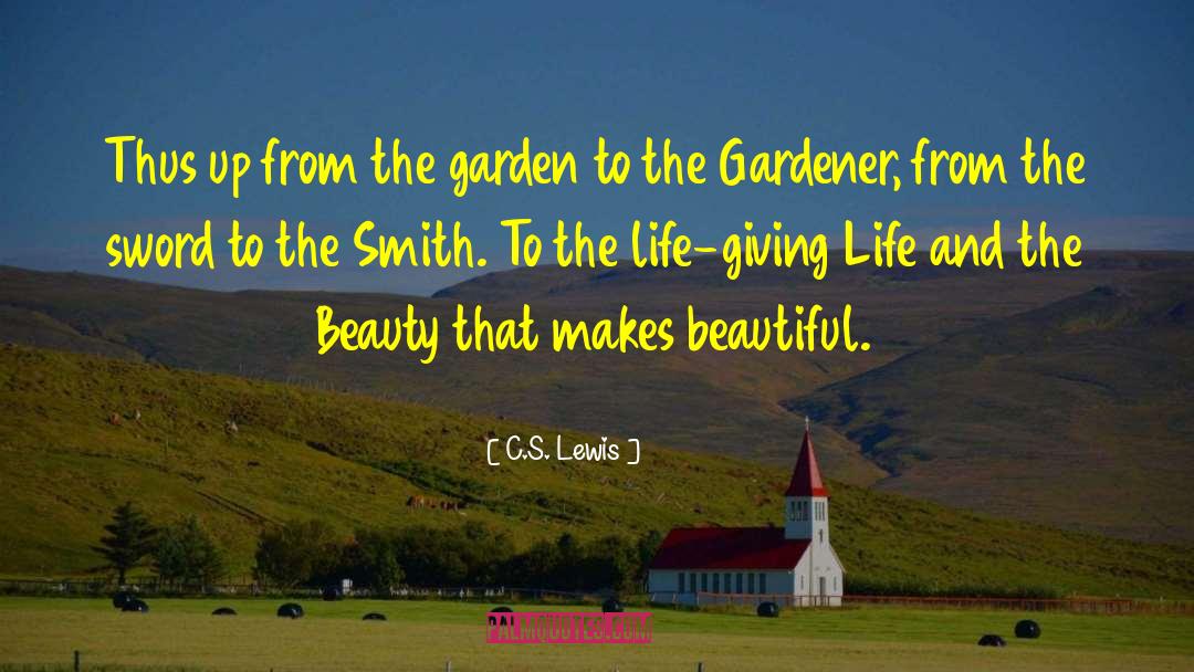 Satan S Garden quotes by C.S. Lewis