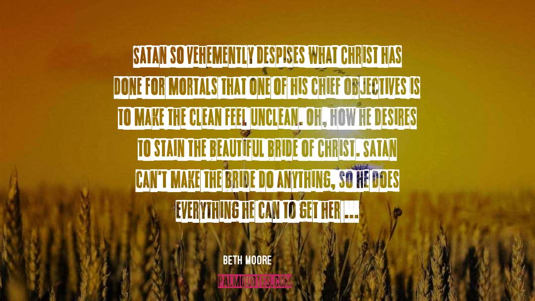 Satanic Pact quotes by Beth Moore