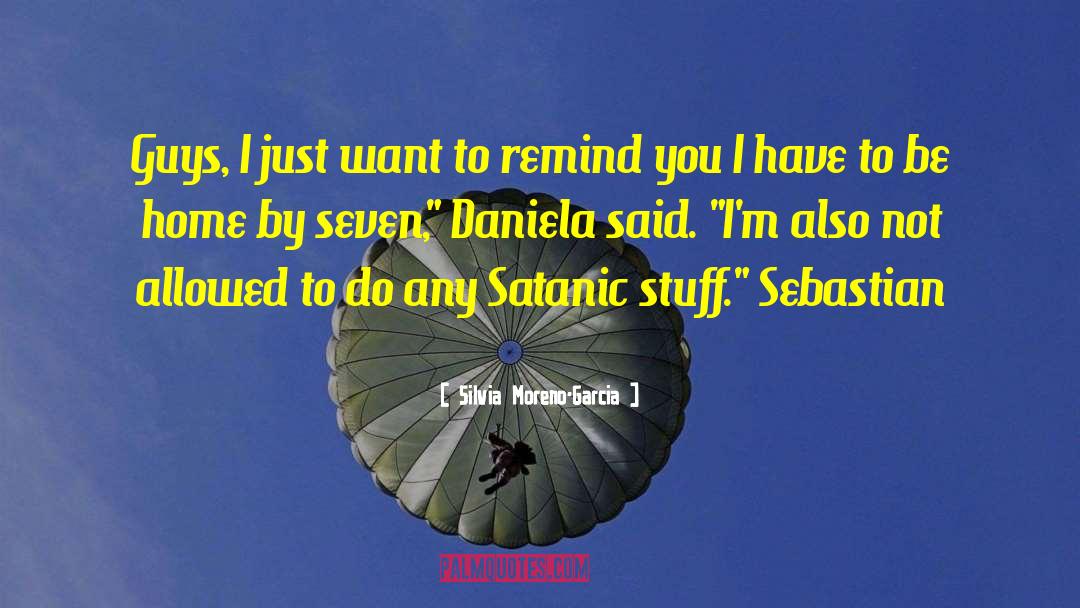 Satanic quotes by Silvia Moreno-Garcia