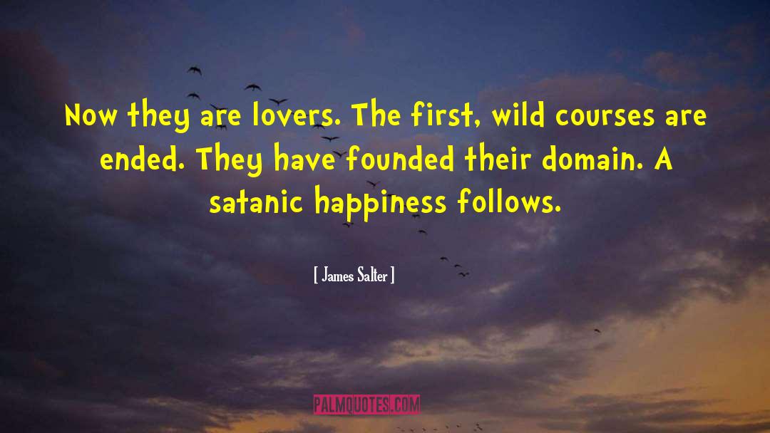 Satanic quotes by James Salter