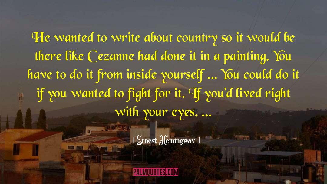 Satire Write quotes by Ernest Hemingway,