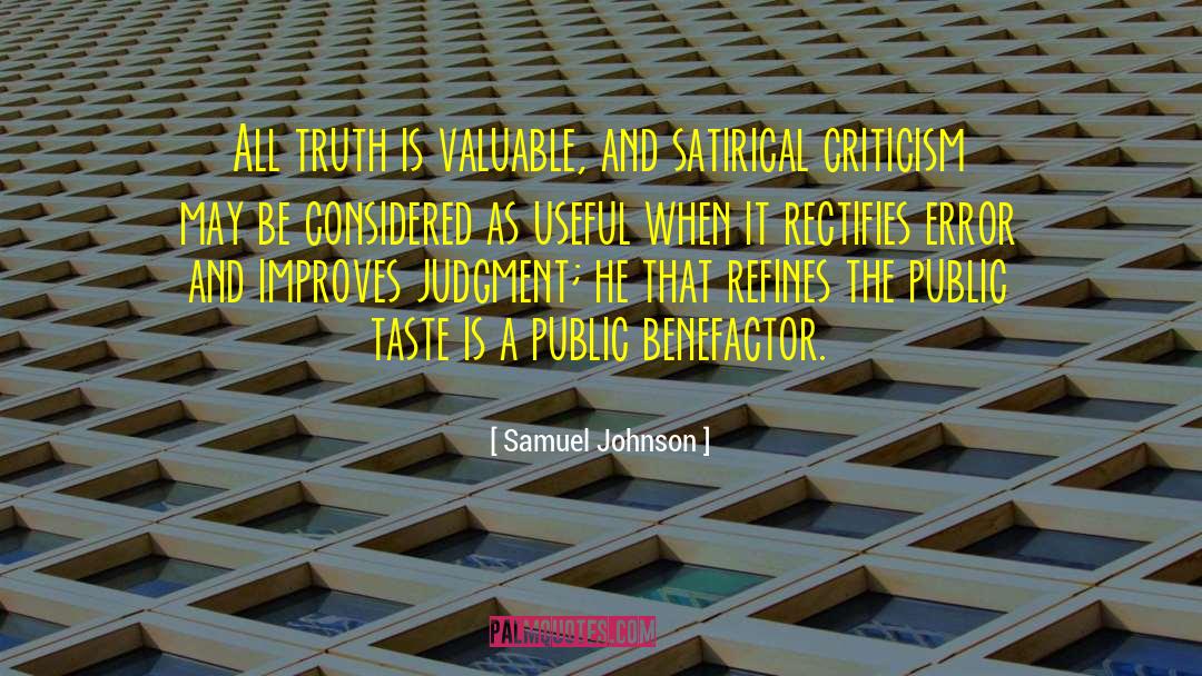 Satirical quotes by Samuel Johnson