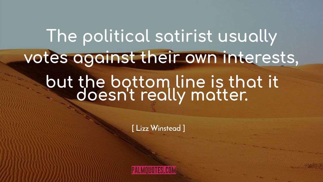 Satirist quotes by Lizz Winstead