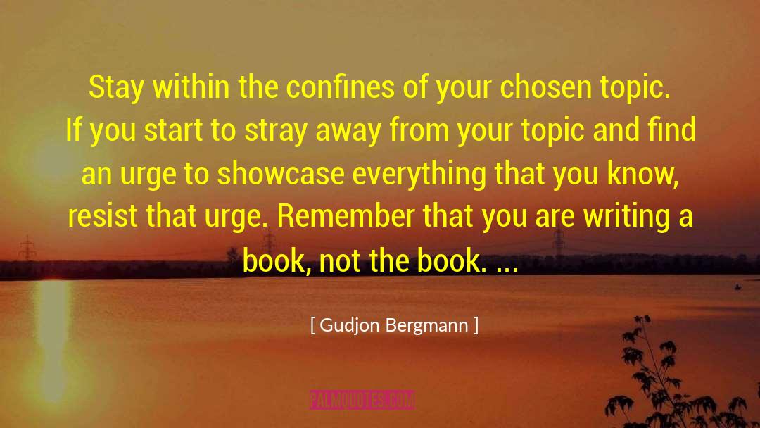 Satisfaction Of Writing quotes by Gudjon Bergmann