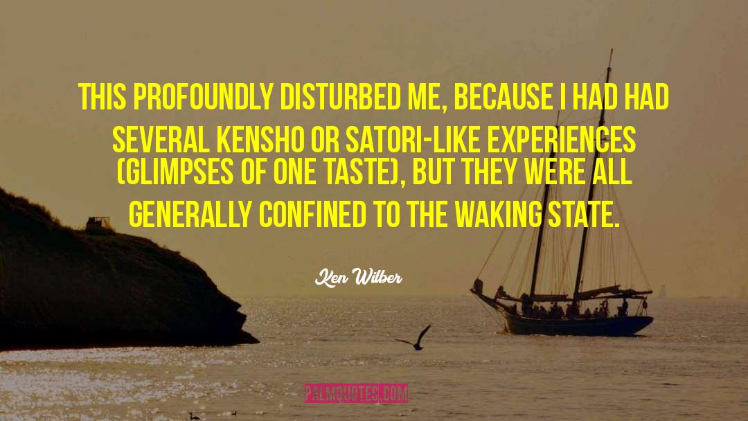 Satori quotes by Ken Wilber