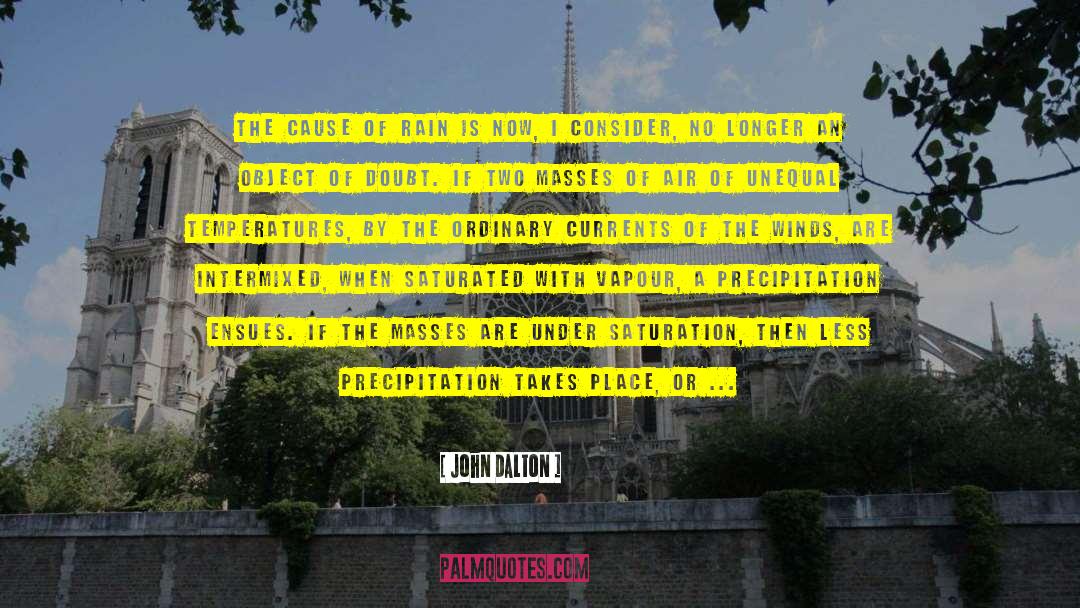 Saturated quotes by John Dalton