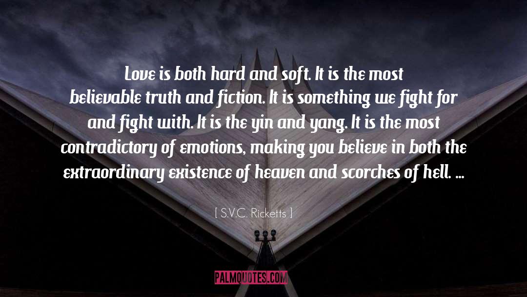 Saturation Love quotes by S.V.C. Ricketts