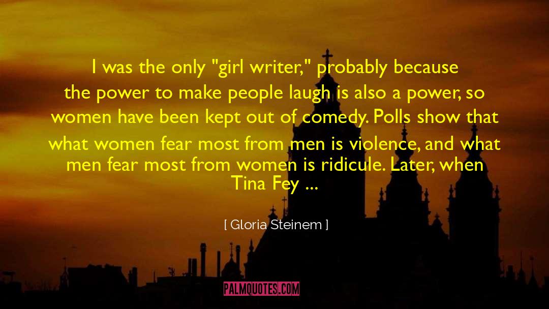 Saturday Night Live quotes by Gloria Steinem