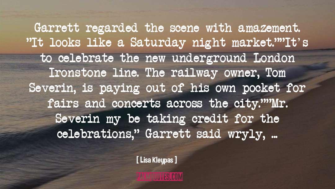 Saturday quotes by Lisa Kleypas