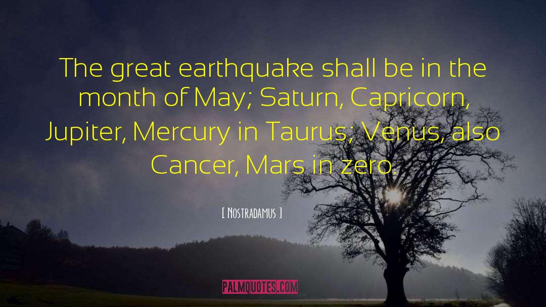 Saturn quotes by Nostradamus