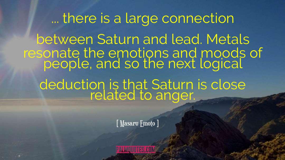 Saturn quotes by Masaru Emoto