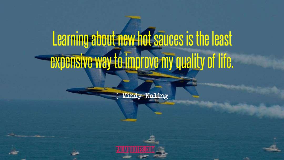 Sauces quotes by Mindy Kaling