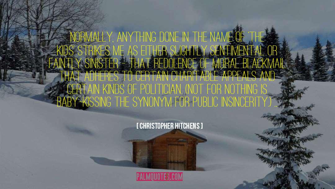 Sauciness Synonym quotes by Christopher Hitchens