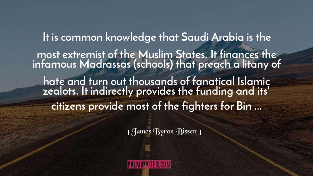Saudi Arab quotes by James Byron Bissett