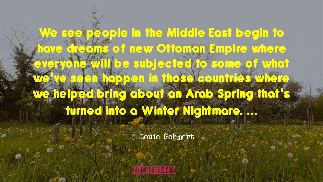 Saudi Arab quotes by Louie Gohmert