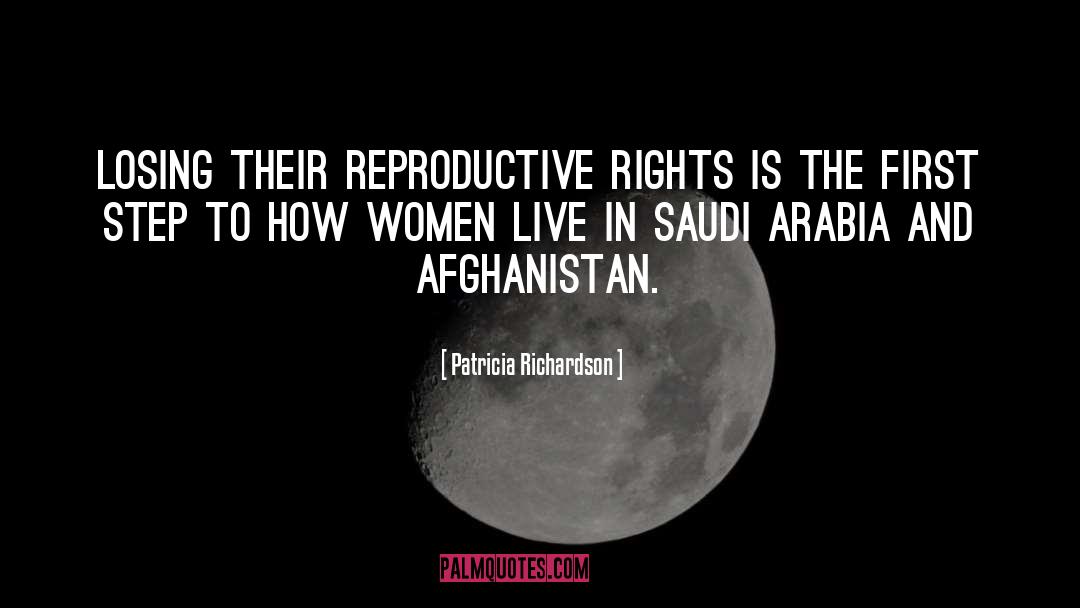 Saudi Arabia quotes by Patricia Richardson