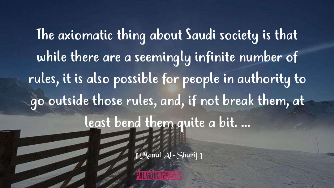 Saudi Arabia quotes by Manal Al-Sharif