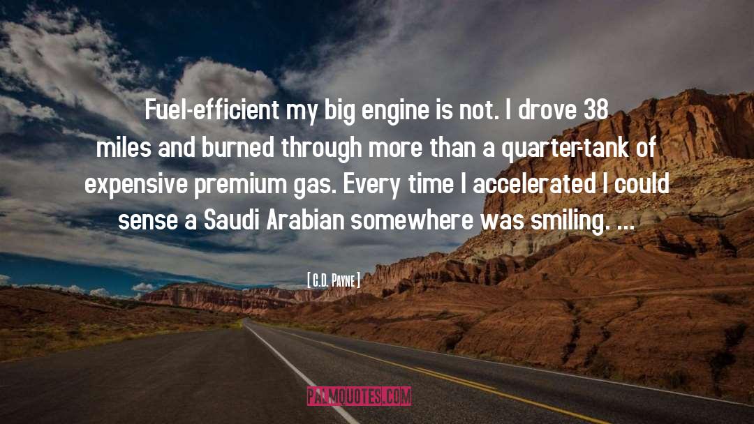 Saudi Arabien quotes by C.D. Payne