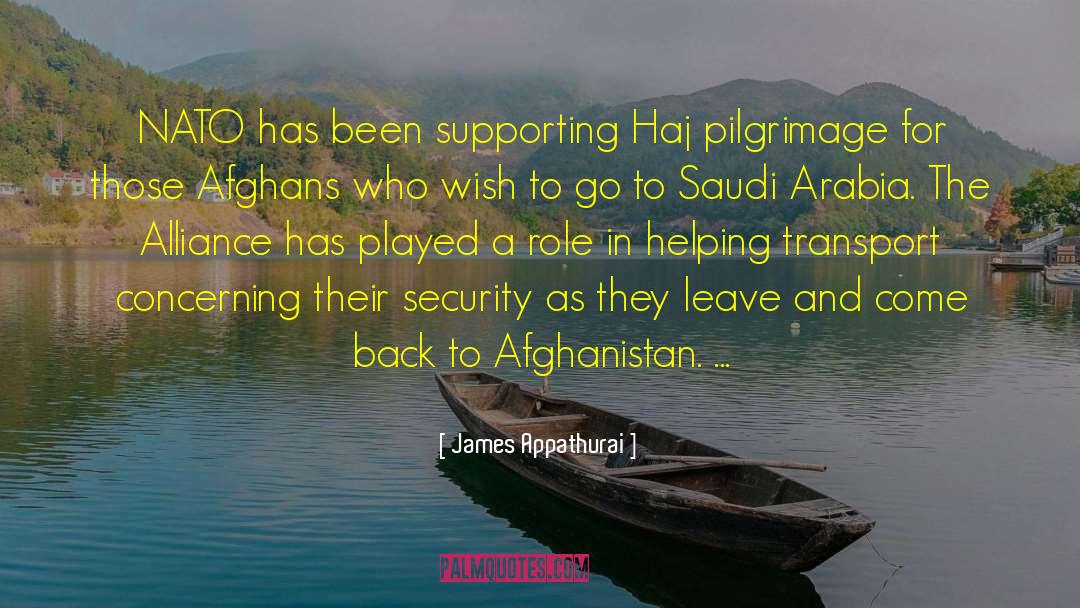 Saudi Arabien quotes by James Appathurai