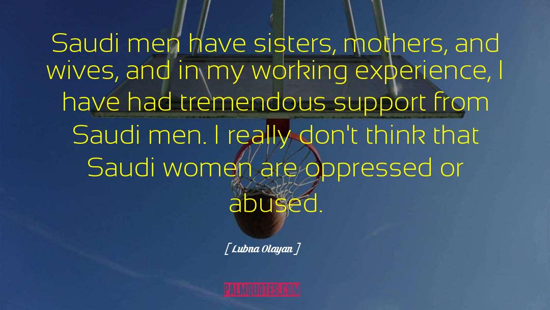 Saudi Men quotes by Lubna Olayan