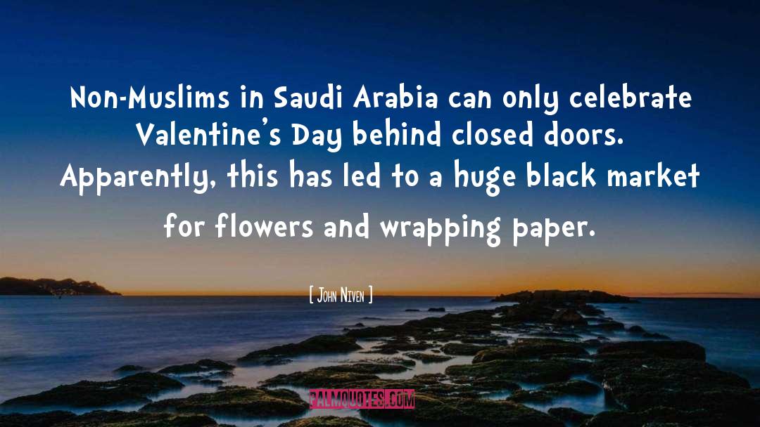 Saudi quotes by John Niven