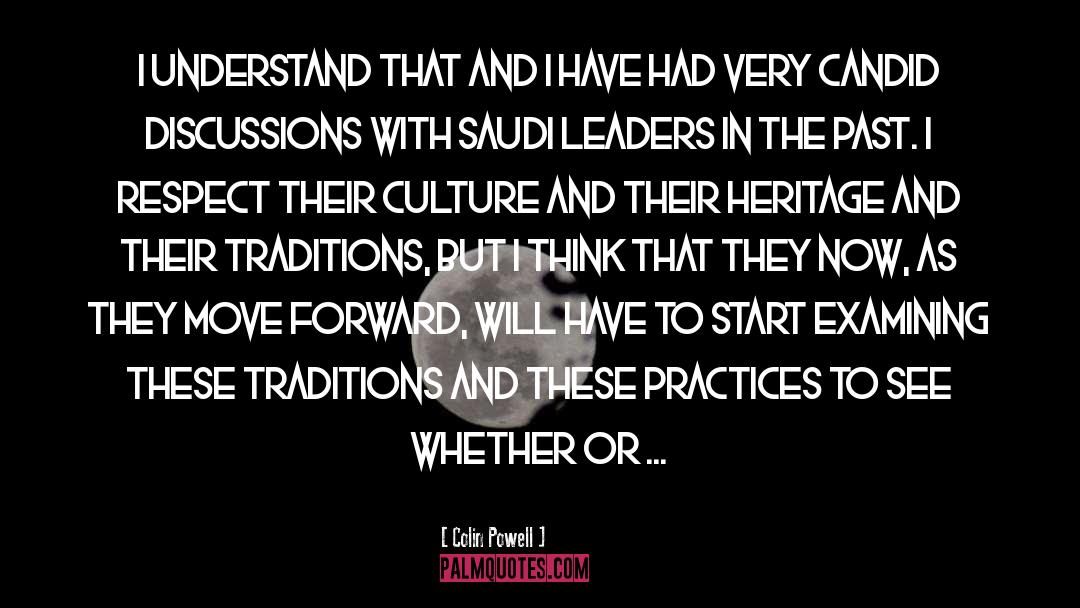 Saudi quotes by Colin Powell