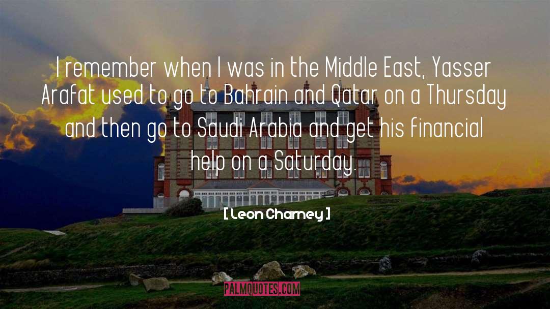 Saudi quotes by Leon Charney
