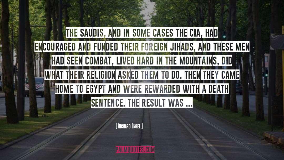 Saudis quotes by Richard Engel