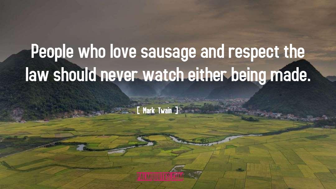 Sausage quotes by Mark Twain