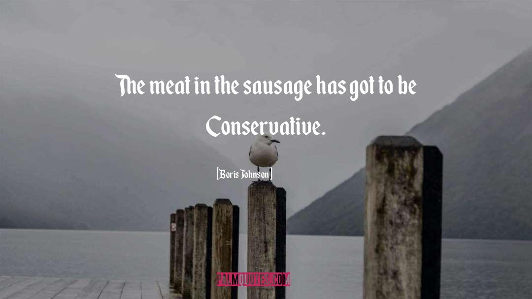 Sausage quotes by Boris Johnson