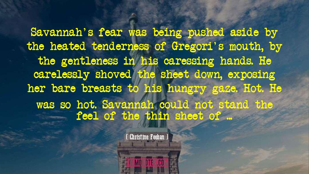 Savannah Ga quotes by Christine Feehan