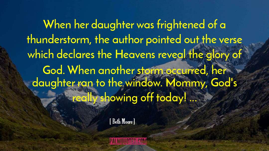 Savannah Storm quotes by Beth Moore