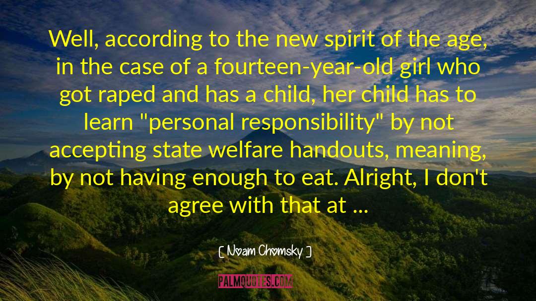 Save Girl Child In Hindi quotes by Noam Chomsky