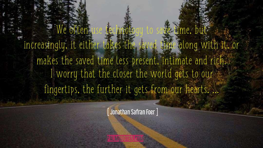 Save Our Planet quotes by Jonathan Safran Foer