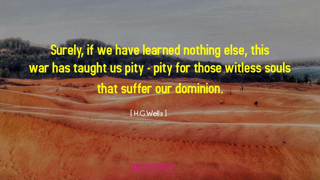 Save Souls quotes by H.G.Wells