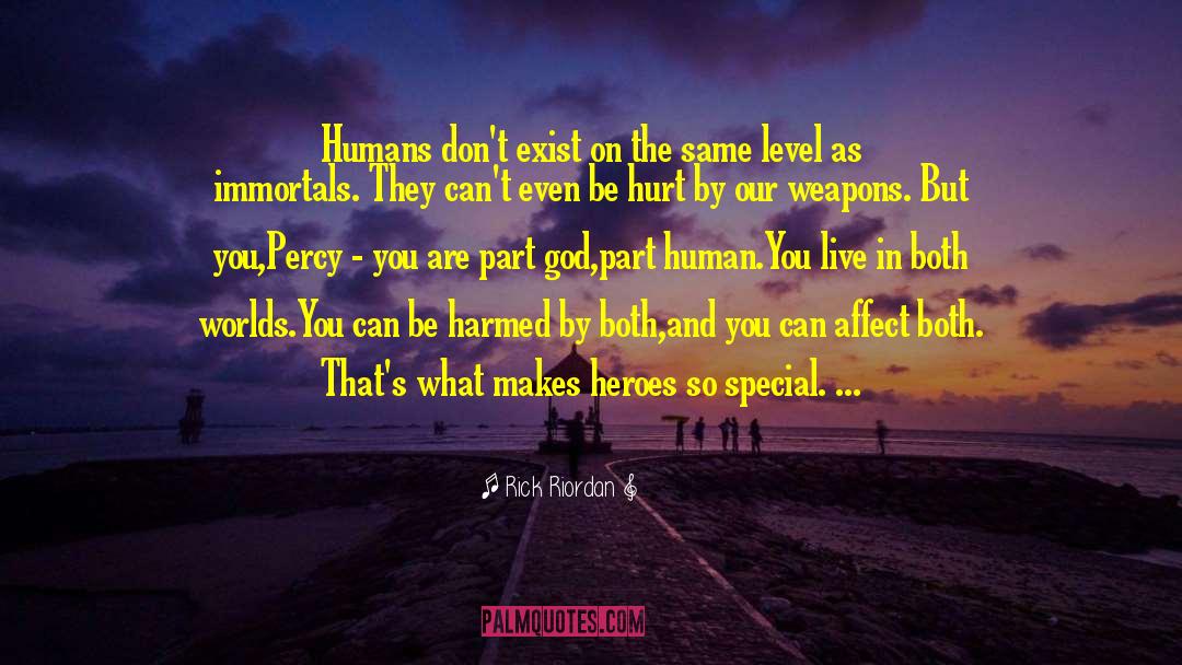 Save The Humans quotes by Rick Riordan