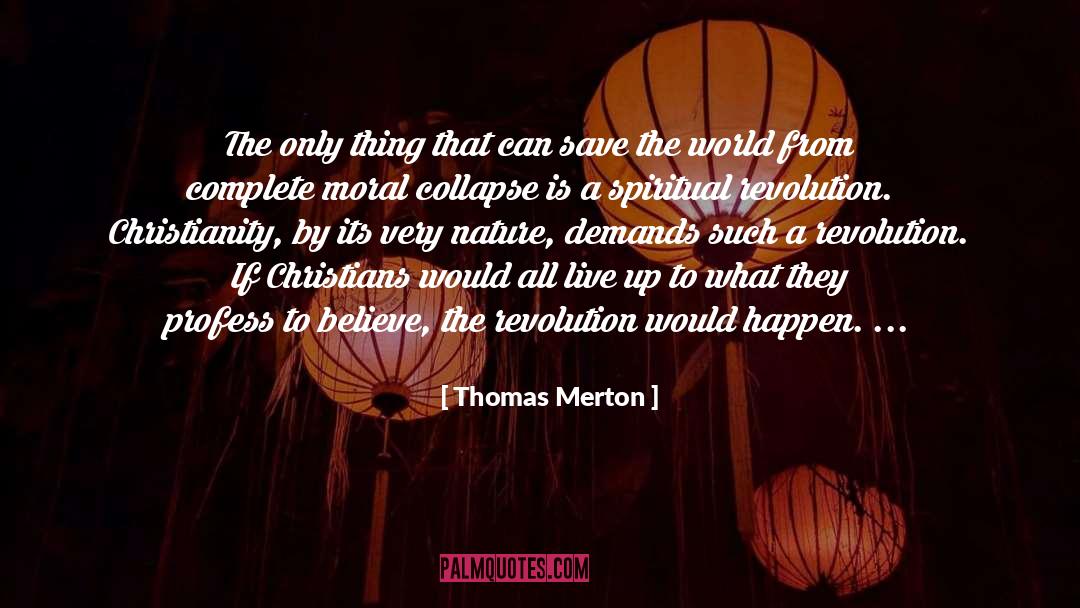 Save The World quotes by Thomas Merton