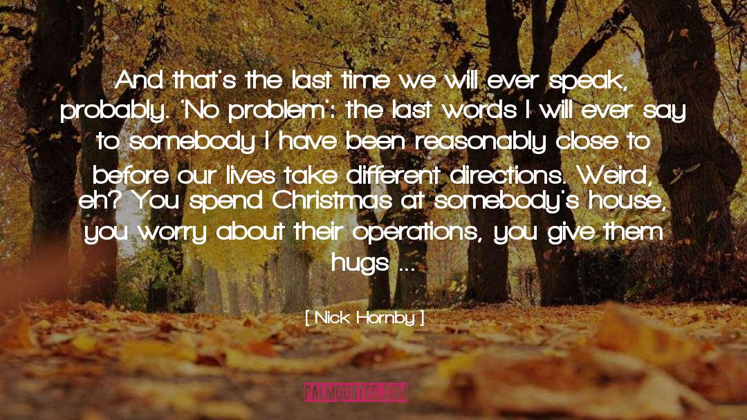Save Time quotes by Nick Hornby