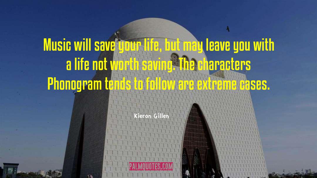 Save Your Life quotes by Kieron Gillen