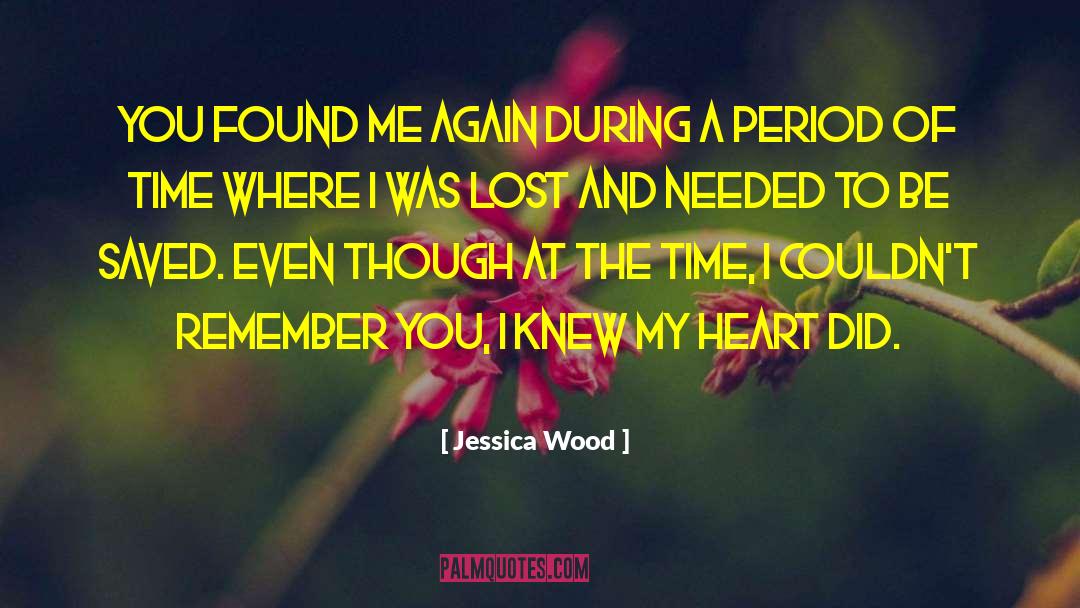 Saved And Kept quotes by Jessica Wood