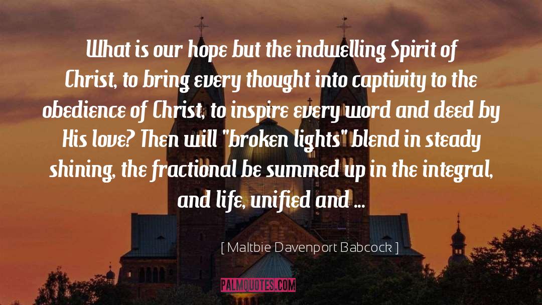 Saved By Christ quotes by Maltbie Davenport Babcock