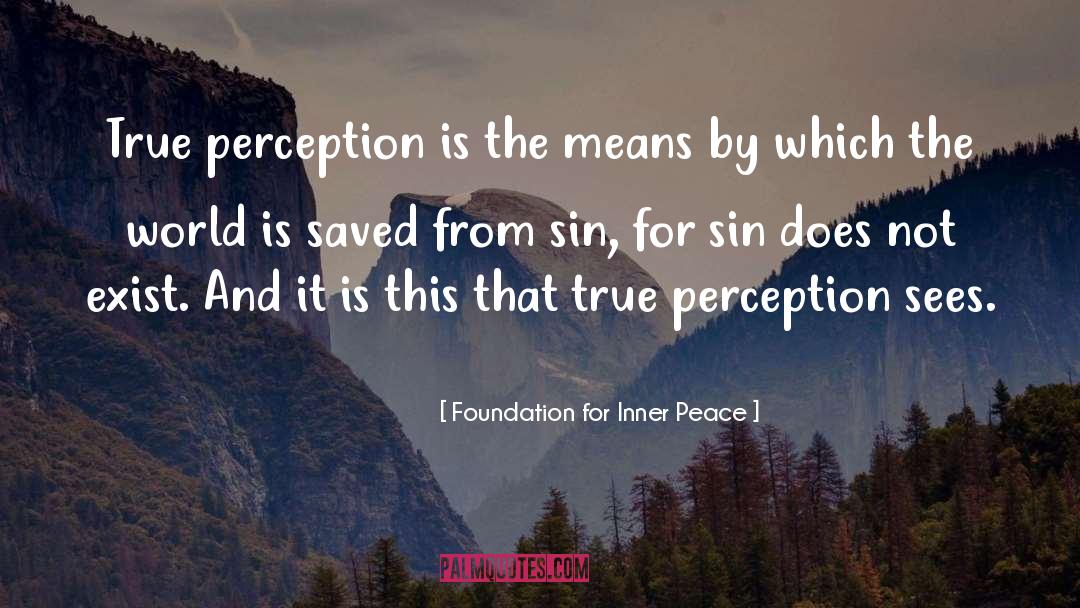 Saved From Sin quotes by Foundation For Inner Peace