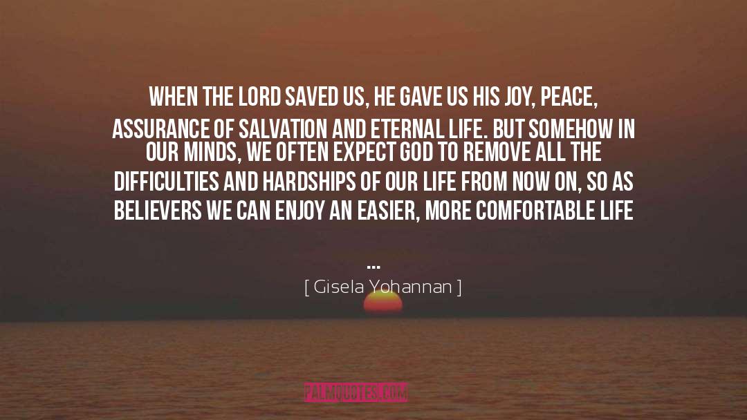 Saved Us quotes by Gisela Yohannan