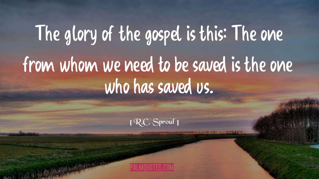 Saved Us quotes by R.C. Sproul