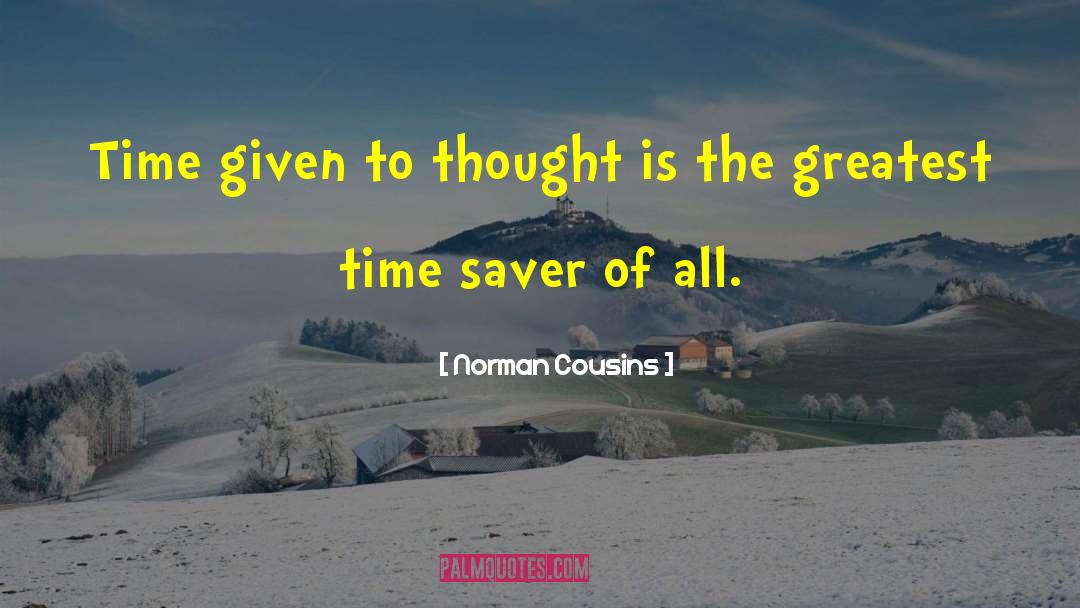Saver quotes by Norman Cousins