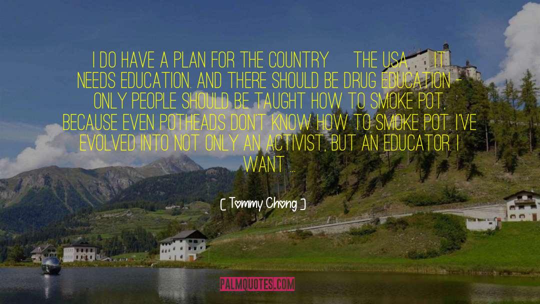 Saveria Usa quotes by Tommy Chong